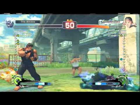 IEBG MrDreammerchant's SSF4AE 2012 New Years Online Training Ranked Matches pt.16