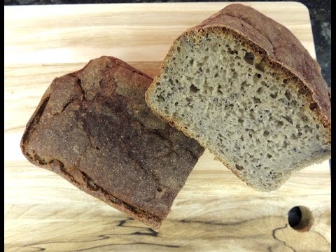 CYKL PIECZEMY DOMOWY CHLEB NA ZAKWASIE #5: CHLEB ŻYTNI Z ZIARNAMI LNU