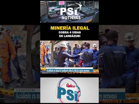 4 Fallecidos en medio de minería ilegal en Landázuri