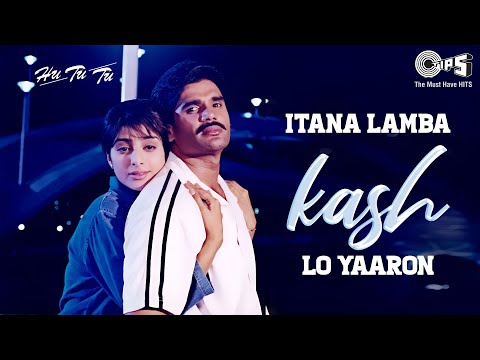 Itna Lamba Kash Lo Yaaron | Hu Tu Tu | Sunil Shetty, Tabu | Lata Mangeshkar, Hariharan | 90's Songs