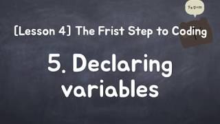 iOS for Starter - Declaring variables