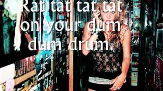 Kesha- Sleazy (Lyrics on Screen) Studio Version