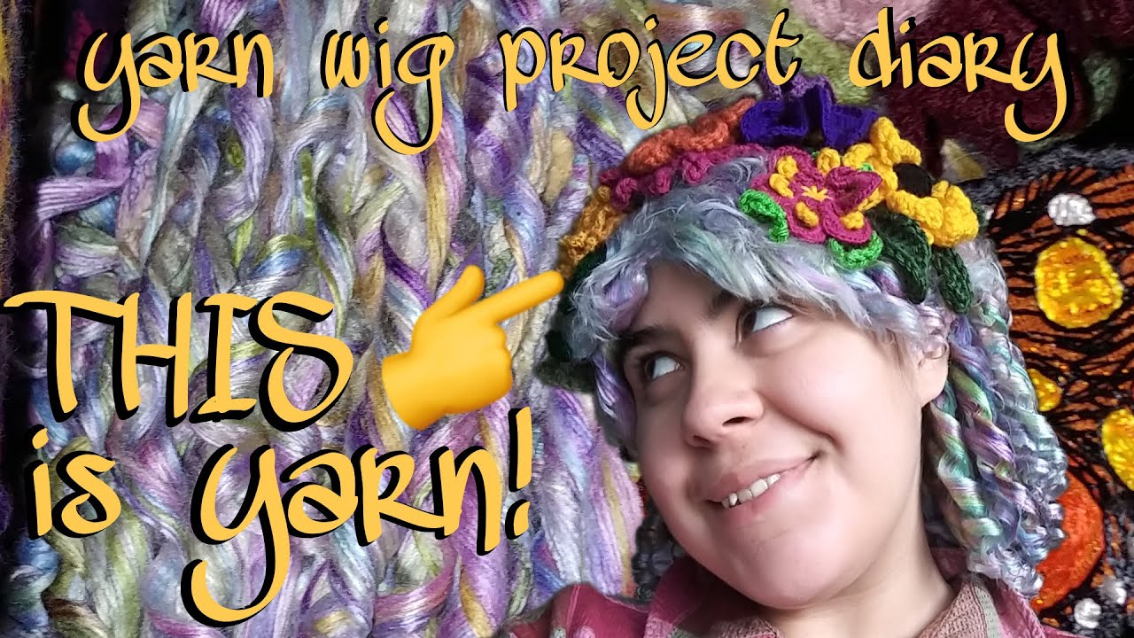 Pastel Rainbow Yarn Wig Project Diary