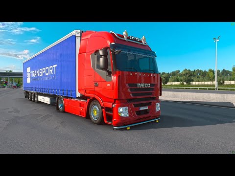 Euro Truck Simulator 2 | ETS2 1.43 | Iveco Stralis | Liege (B) to Lyon (F)