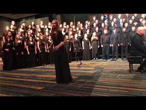 Hlohonolofatsa (Arr. Jackson) 2018 CT All-State Mixed Choir