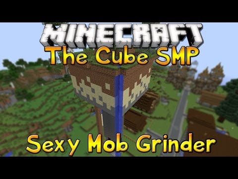 The Cube SMP - Episode 3 - The Nether and a Sexy Mob Grinder