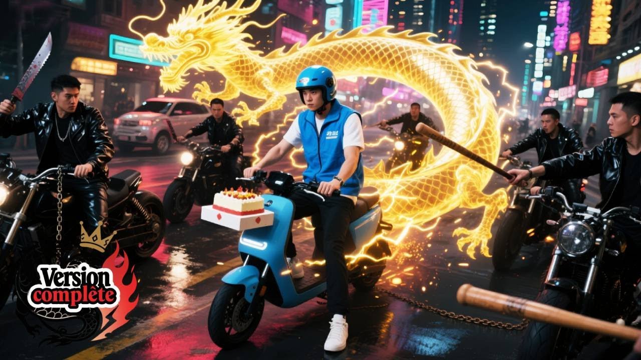 🔥Un voyou de rue humilie un livreur de gâteaux, mais il ignore que c’est un roi divin caché !boom!