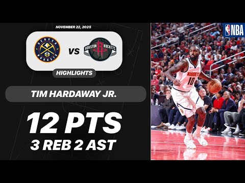Tim Hardaway Jr. vs Houston Rockets | 12 PTS 3 REB 2 AST | NBA 11-22-2025 Highlights