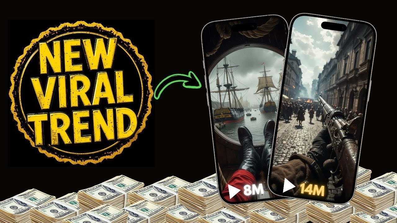 Let's CREATE 'POV History' Niche Is Completely UNTAPPED & VIRAL ($20K/Month)