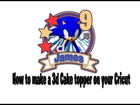 How to Make a 3D Layered Cake Topper with Cricut | Step-by-Step Tutorial, Beginner Cricut Tutorial