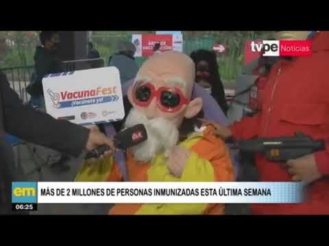 Minsa: más de 2 120 000 dosis fueron aplicadas durante esta semana a nivel nacional