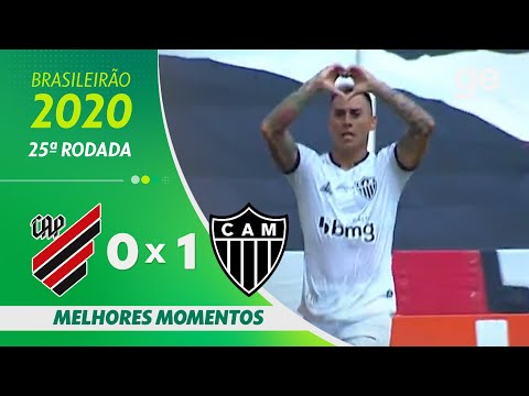 ATHLETICO-PR 0 X 1 ATLÉTICO-MG  | MELHORES MOMENTOS | 25ª RODADA BRASILEIRÃO 2020 | ge.globo