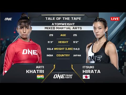 Arti Khatri vs Itsuki Hirata full fight