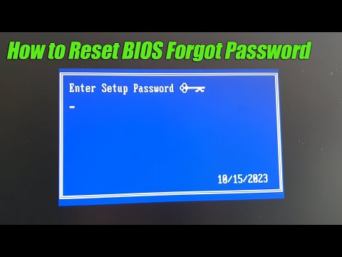 How to Reset BIOS Forgot Password HP Compaq DC7800