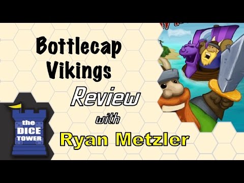 Dice Tower Reviews: Bottlecap Vikings