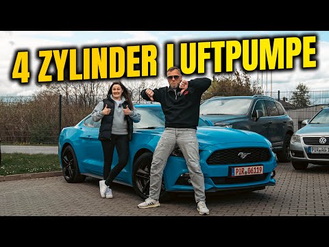 Ein Witz auf Rädern? Lisa hat den Mustang(und mich) fest im Griff! No Budget Mustang mit 2.3Ecopups?