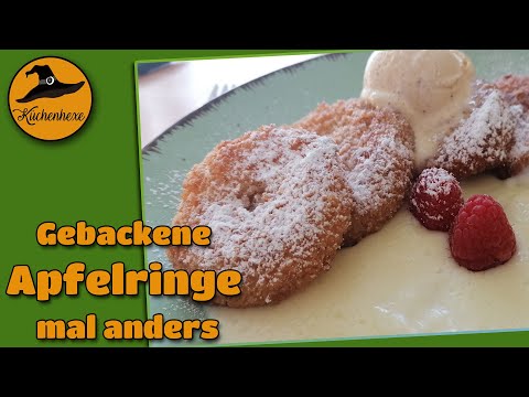 Gebackene Apfelringe  2.0    unsere Enkerl lieben sie !
