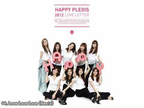 Happy Pledis 2012 `Love Letter` - 04. Love Love Love (Remix)