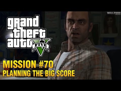 Grand Theft Auto V - Mission #70 - Planning The Big Score (Subtle) / Stingers