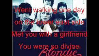 Blondie-In the flesh(lyrics)