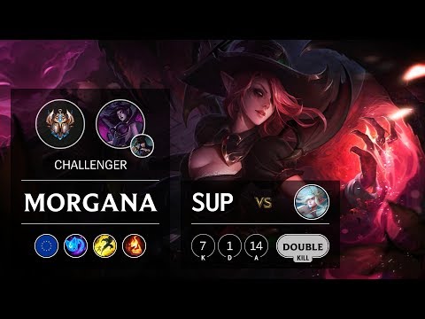 Morgana Support vs Janna - EUW Challenger Patch 9.12