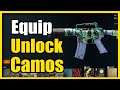 How To UNLOCK And Equip Camos To Weapons In Black Ops 6 Easy Tutorial