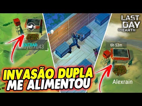 INVASÃO DUPLA ME ALIMENTOU - Last Day On Earth