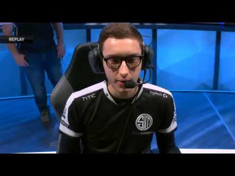 FLY Hai OP Corki clutch combo against TSM Bjergsen (100 to 0)