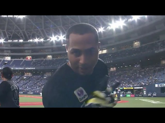 【4回表】3戦連発!! マリーンズ・マーティンがソロホームランを放つ!! 2020/8/9 B-M