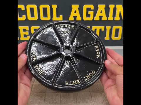 1883 Sausage Stuffer Restoration - Antique Kitchen Tool