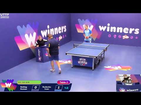WINners CUP table 2  27.09 Boklag Roman - Rudenko Ivan 11:30