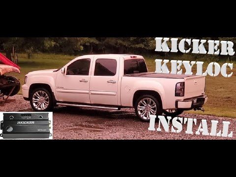 Kicker Keyloc Install Silverado or Sierra with Bose