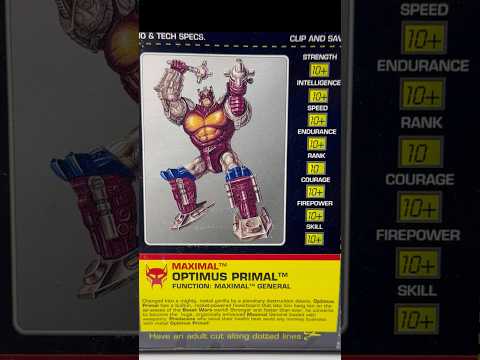 30th Anniversary! Transformers Beast Wars Transmetals Optimus Primal #beastwars #transformers