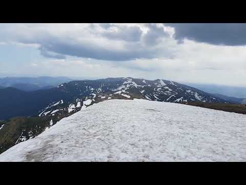 Reaching the Top of Hoverla Mt Ukraine's highest Peak 2060m 6750ft