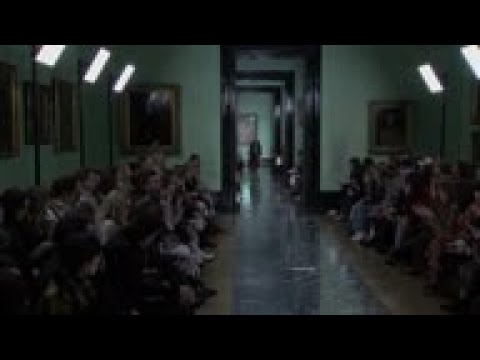 Canadian fashion designer Erdem Moralioglu shows latest collection in London