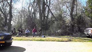 preview picture of video 'Cloutierville Louisiana Mardi Gras Parade 2015'