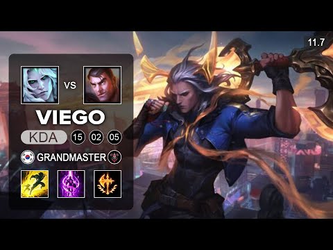 Viego Top vs Jayce - KR Grandmaster Patch 11.8