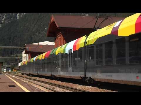 ETR 170 - (Flirt)Pustertalbahn in Franzensfeste / ETR 170 - (Flirt)Treno Val Pusteria a Fortezza *HD