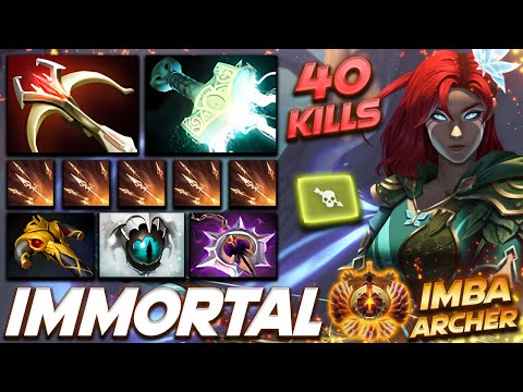 Windranger IMBA MARKSMAN Elite Legolas - Dota 2 Pro Gameplay [Watch & Learn]