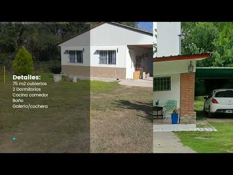 Nueva Sarmiento Inmobiliaria VENDE 2 casas en villa de las Rosas ‑