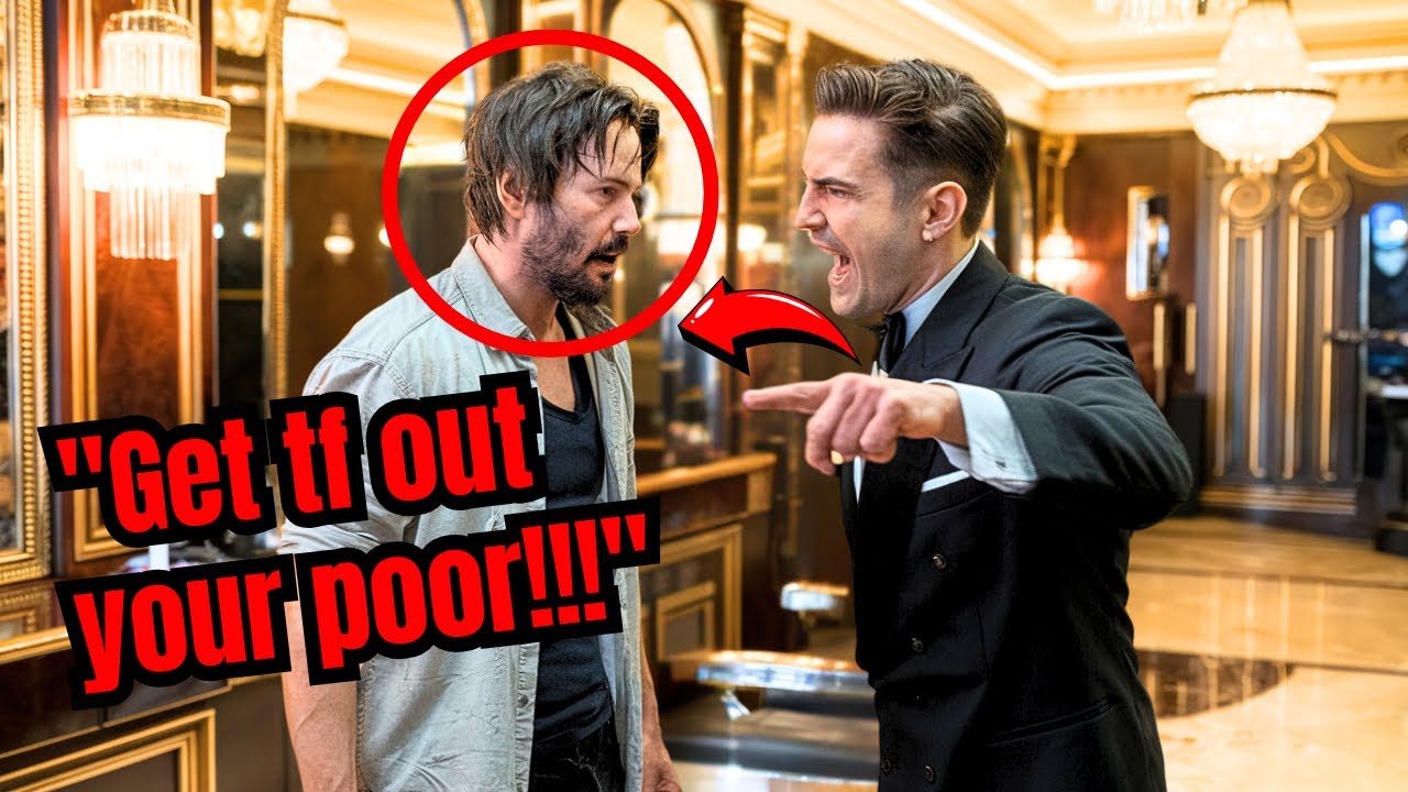 Keanu Reeves HUMILIATED at Luxury Salon – But When They Found Out Who He Was, They Were Speechless