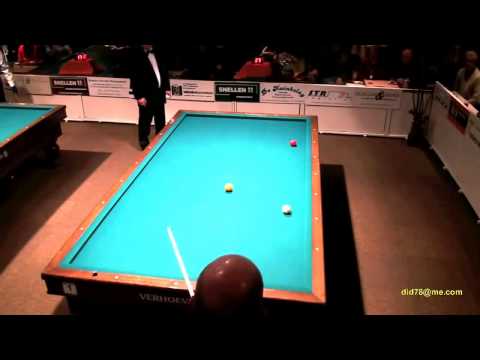 3 Cushion Billiards Roland Forthomme High Run of 28