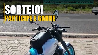 SORTEIO! Andei na Royal Enfield Guerrilla 450 e Vou Dar uma Mala Tanque Givi pra Você