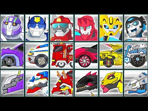 Transformers Rescue Bots: Need for Speed + Dino Robot Corps | Eftsei Gaming