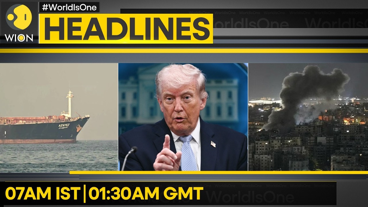 US-Iran War: Two-Week Truce After 40 Days of War | Trump Pauses Iran Attacks | WION HEADLINES