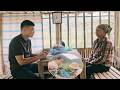 Mrs. Lanh advised Nam not to let Huy participate in the house construction