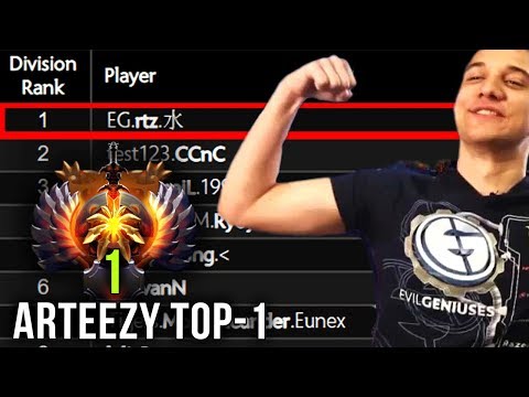 Arteezy TOP-1 MMR in the World - 2ez4rtz - EPIC Gameplay Compilation - Dota 2