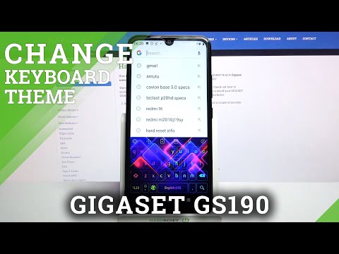 How to Apply LED Keyboard – App for Bright Keyboard on GIGASET GS190