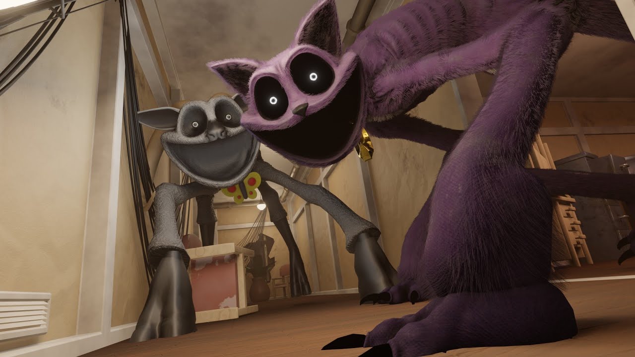 What if CATNAP meets with SWEET SHEEP? (secret scene 2) - Poppy Playtime: Chapter 3