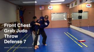 Front Chest Grab Judo Throw Defense 7